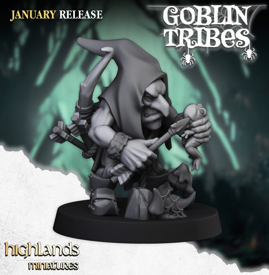 Swamp Goblins With Bows by Highlands Miniatures