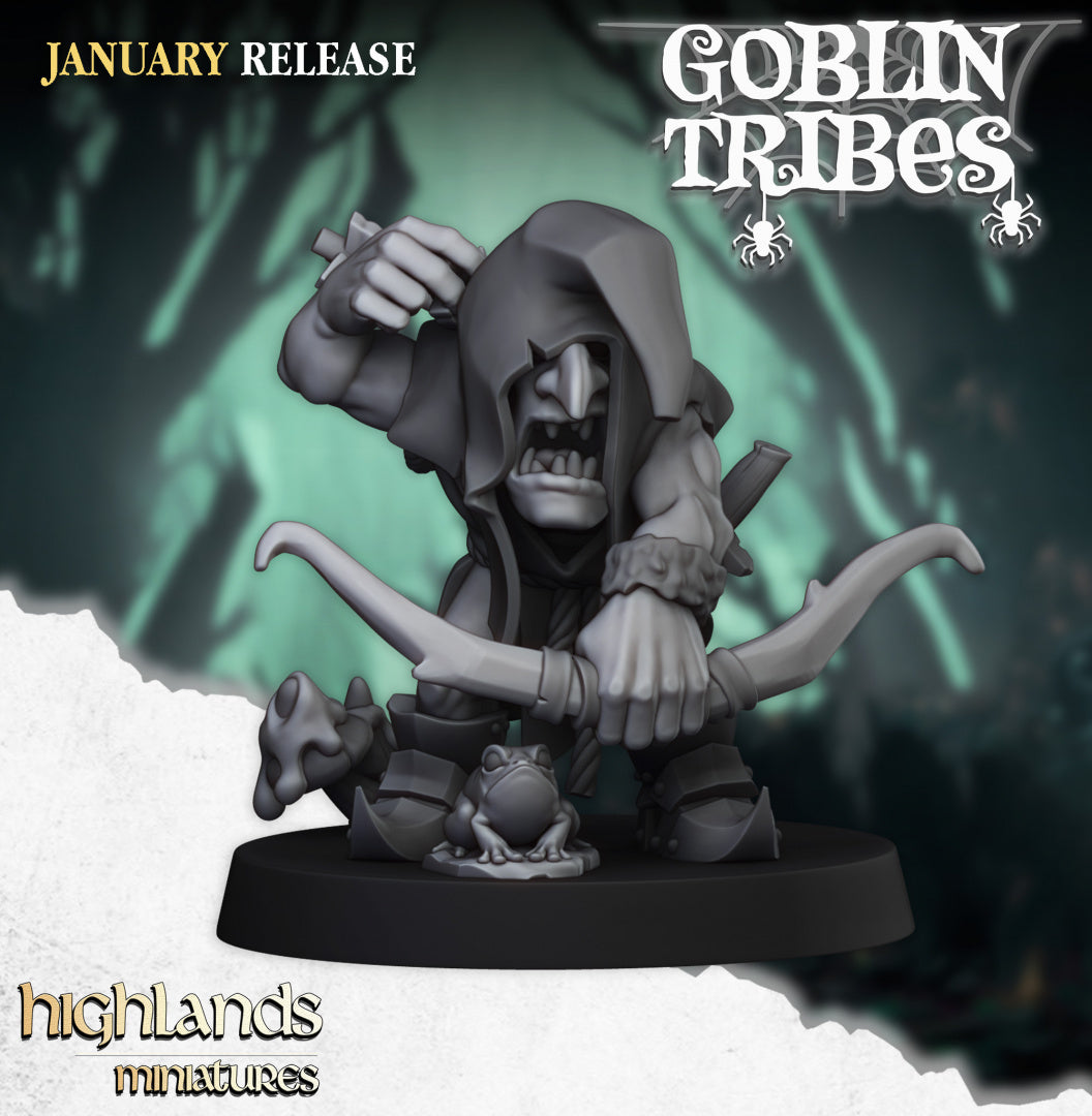 Swamp Goblins With Bows by Highlands Miniatures