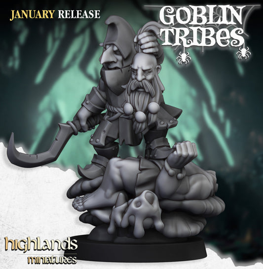 Swamp Goblin Boss by Highlands Miniatures