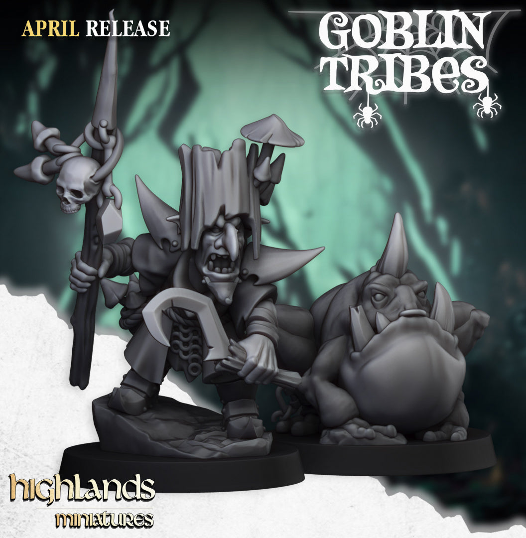 Grubnax and Croakulus by Highlands Miniatures