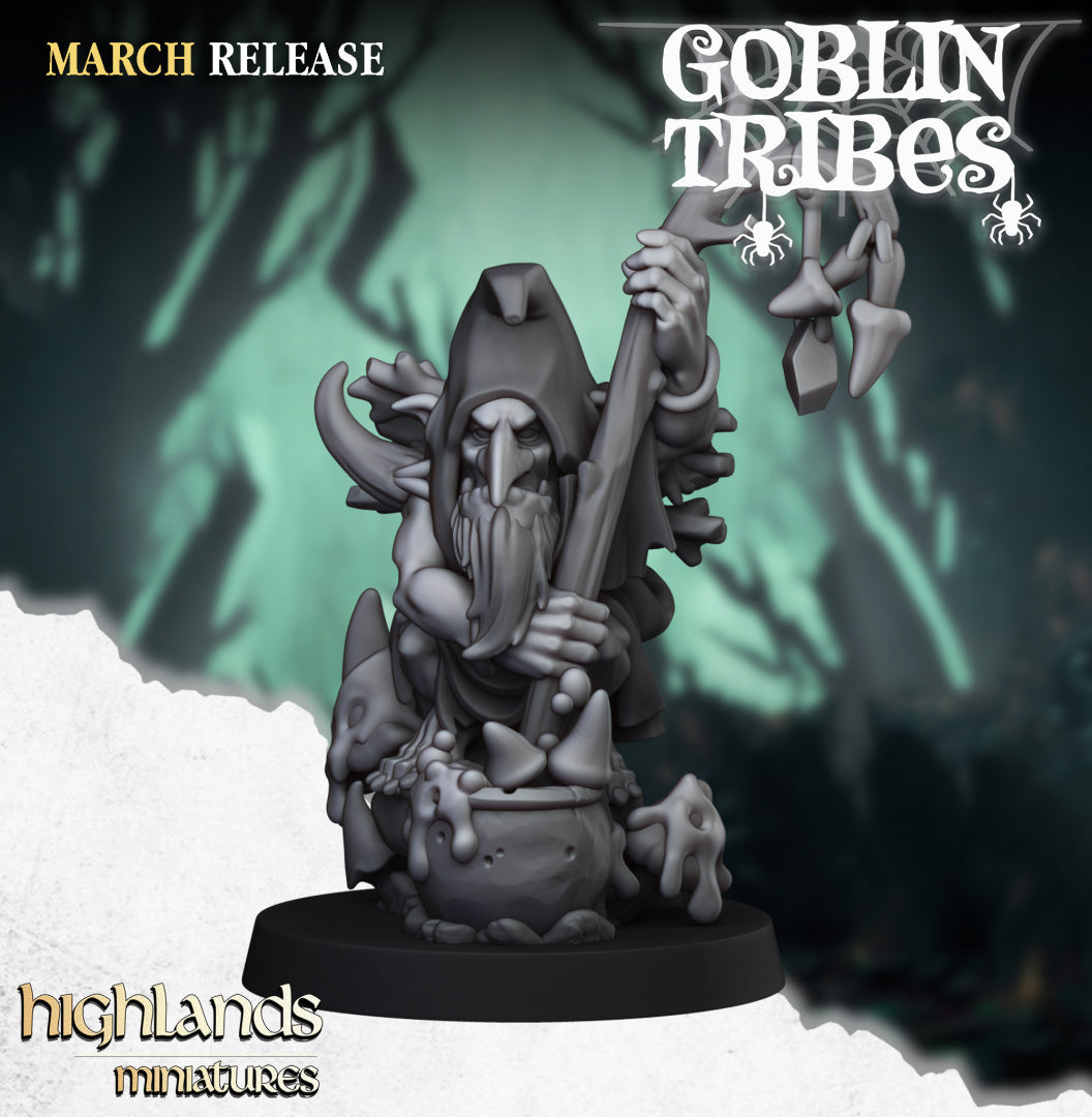 Swamp Goblin Shaman by Highlands Miniatures