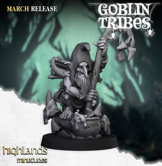 Swamp Goblin Shaman by Highlands Miniatures