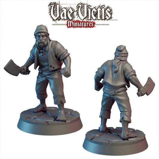 Disgruntled Villager by Vae Victis Miniatures