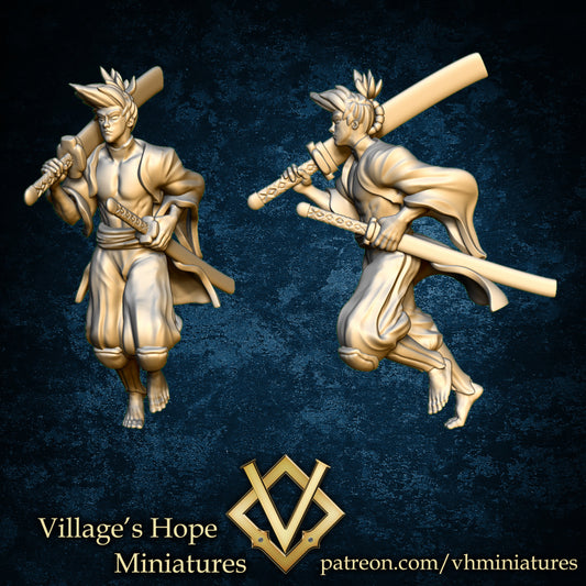 Wanderer Samurai by Village's Hope Miniatures