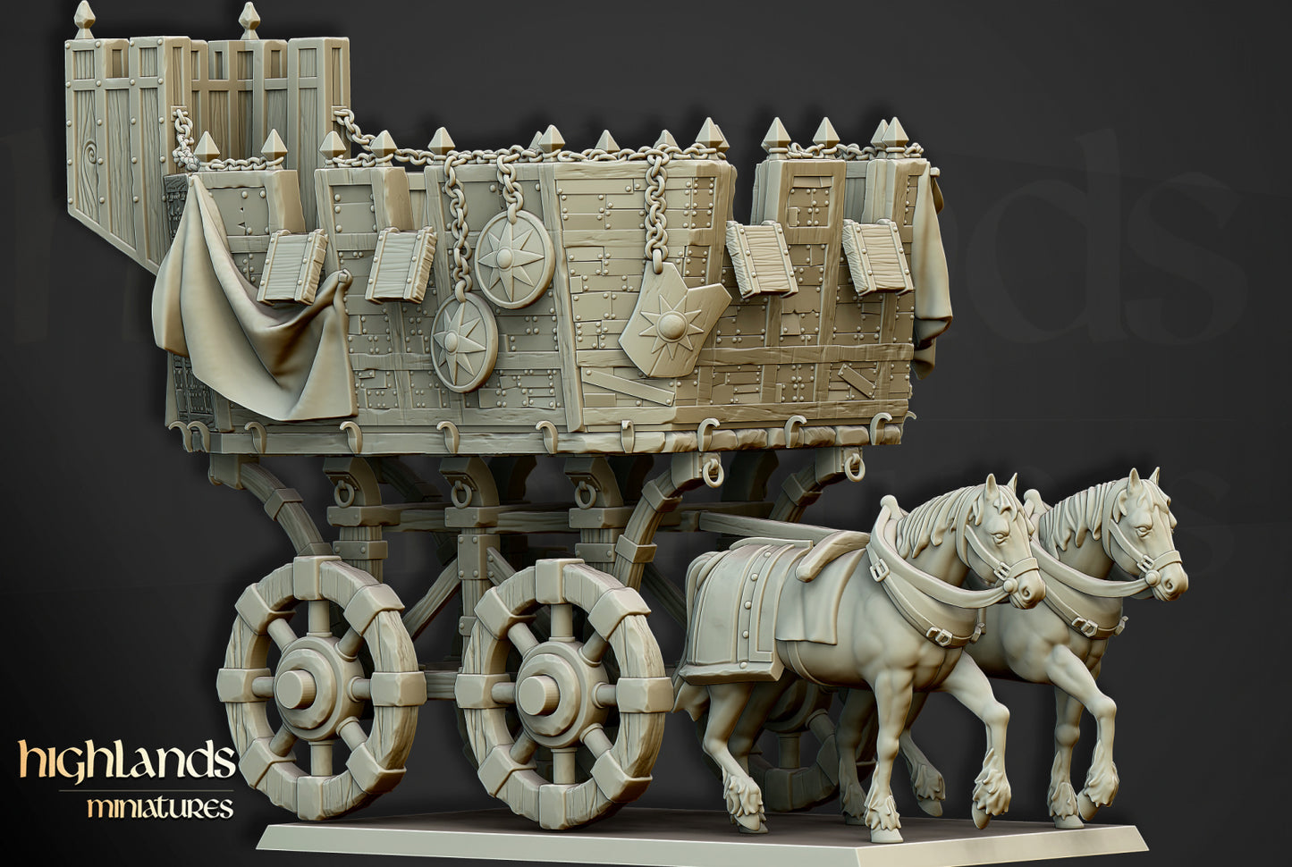 The Wittemberg Wagon by Highlands Miniatures