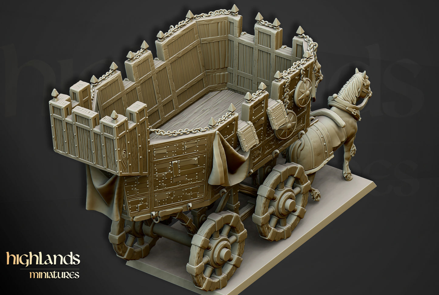 The Wittemberg Wagon by Highlands Miniatures