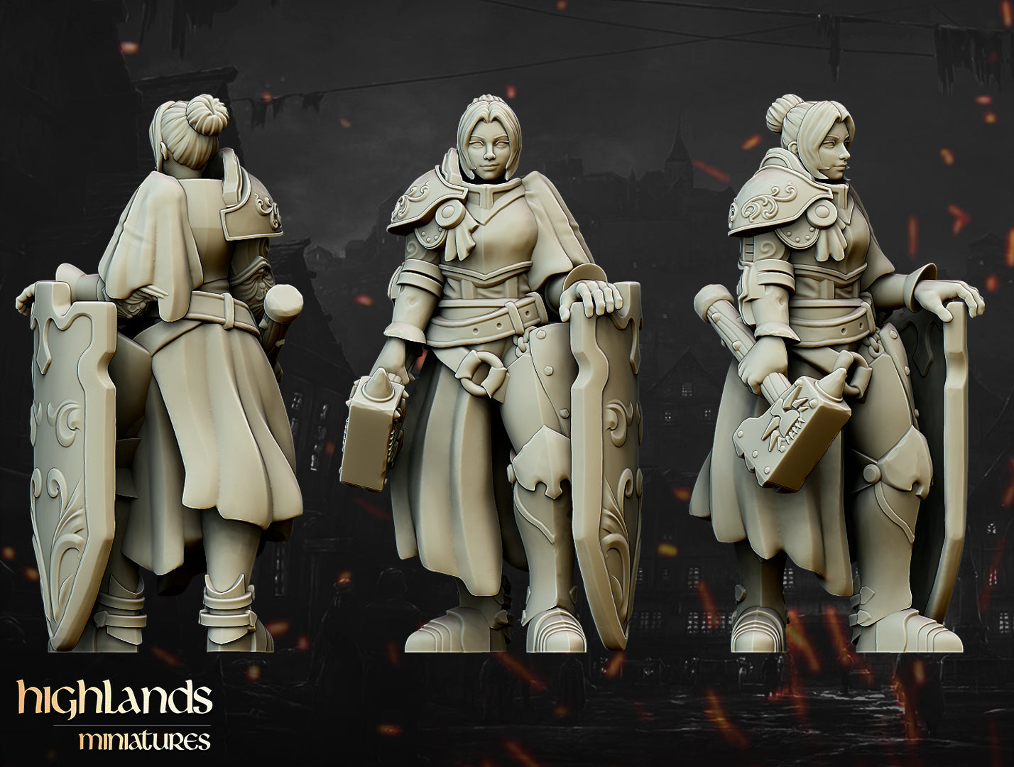 Warriors of the Lady by Highlands Miniatures