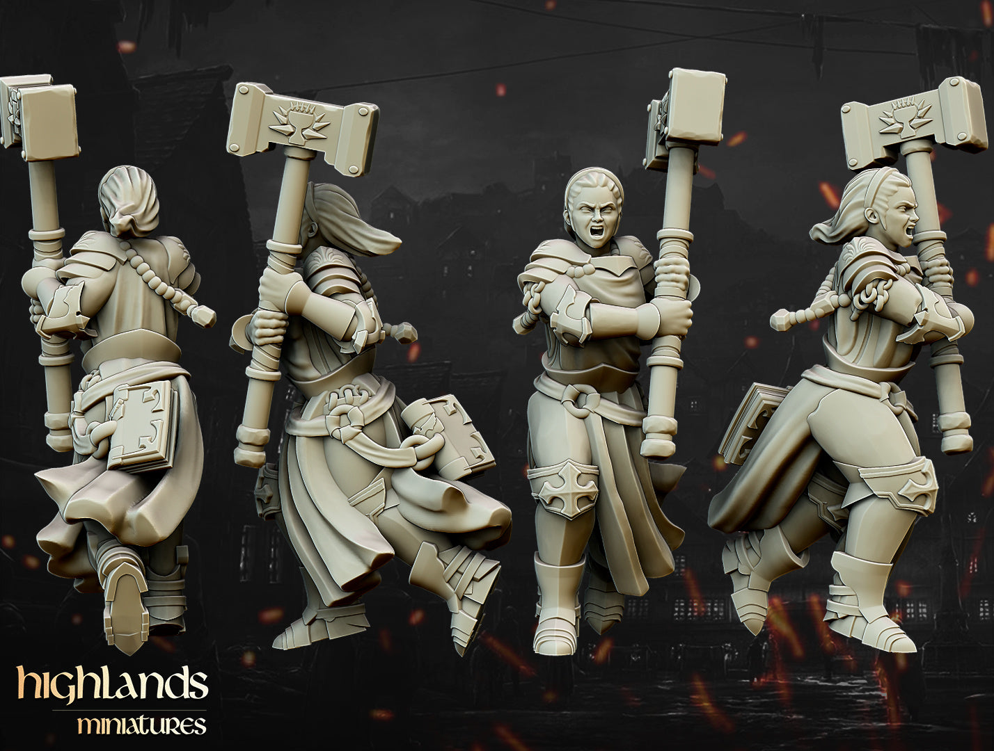 Warriors of the Lady by Highlands Miniatures