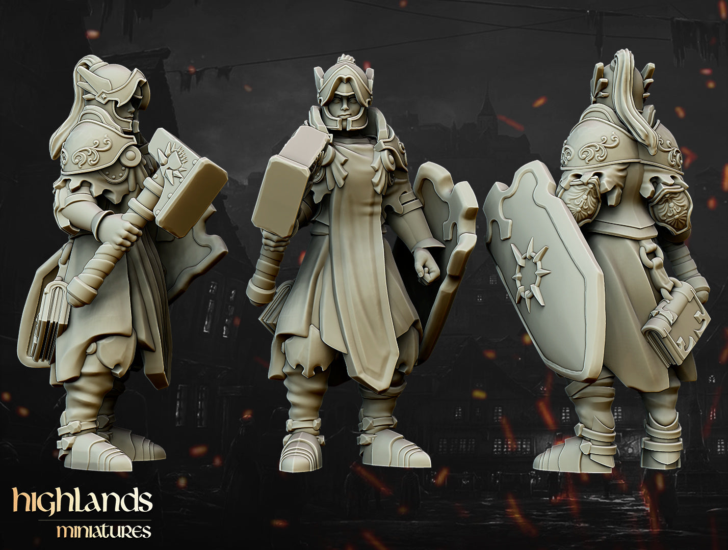 Warriors of the Lady by Highlands Miniatures