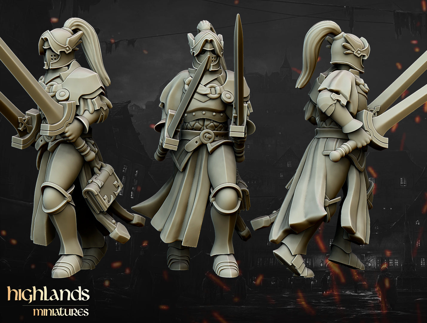 Warriors of the Lady by Highlands Miniatures
