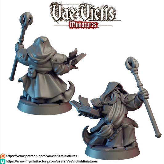 Dwarven Wizard by Vae Victis Miniatures