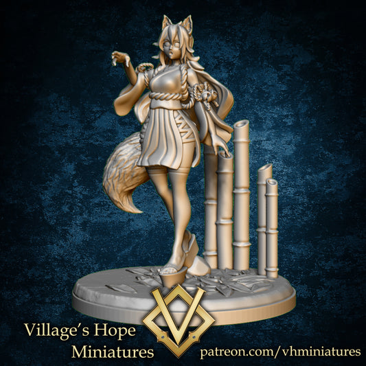 Ookami Girl by Village's Hope Miniatures