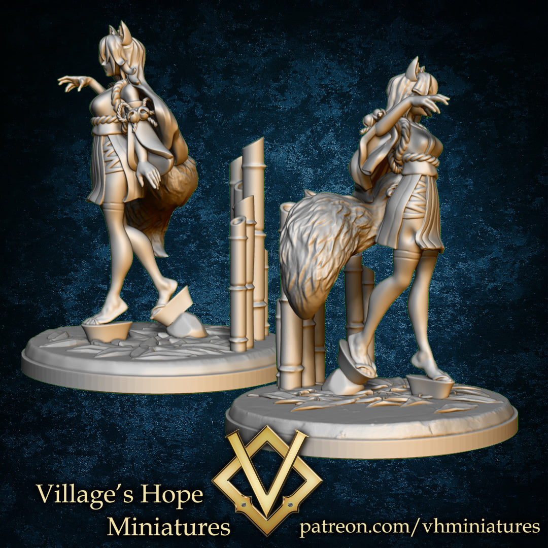 Ookami Girl by Village's Hope Miniatures