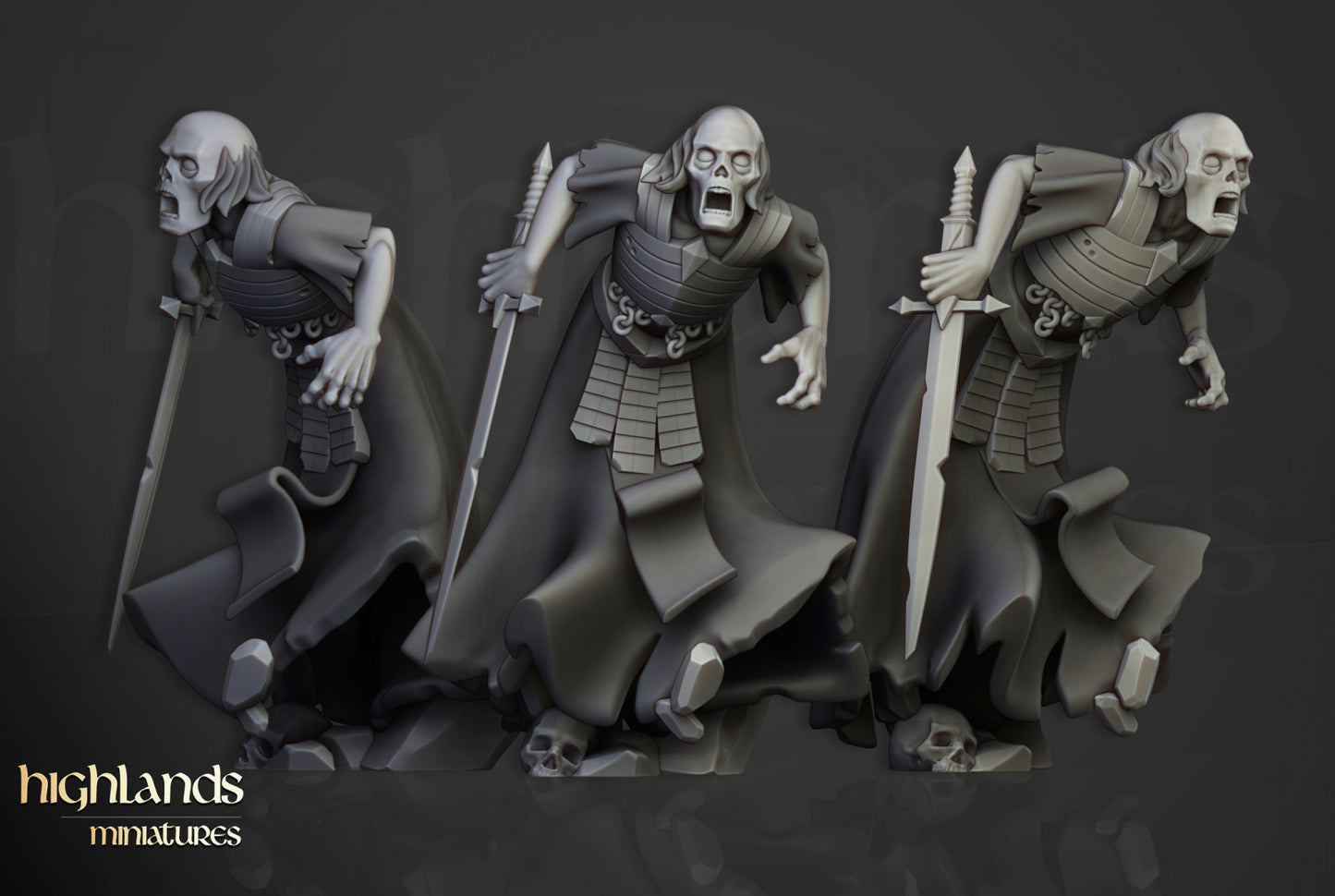 Wraith Unit by Highlands Miniatures