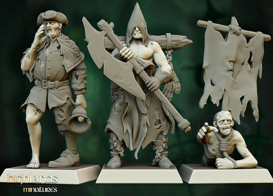 Zombie Command by Highlands Miniatures