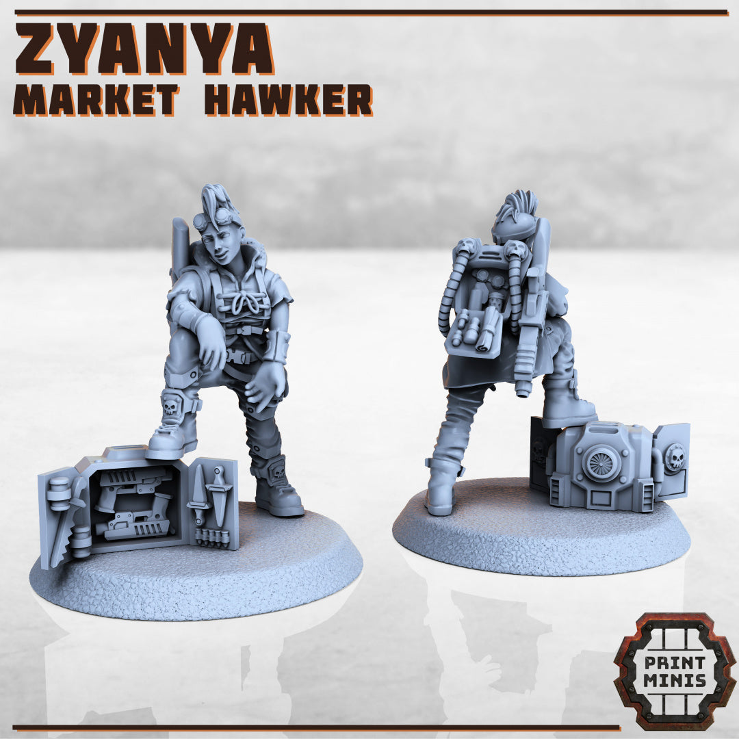 Zyanya Market Hawker