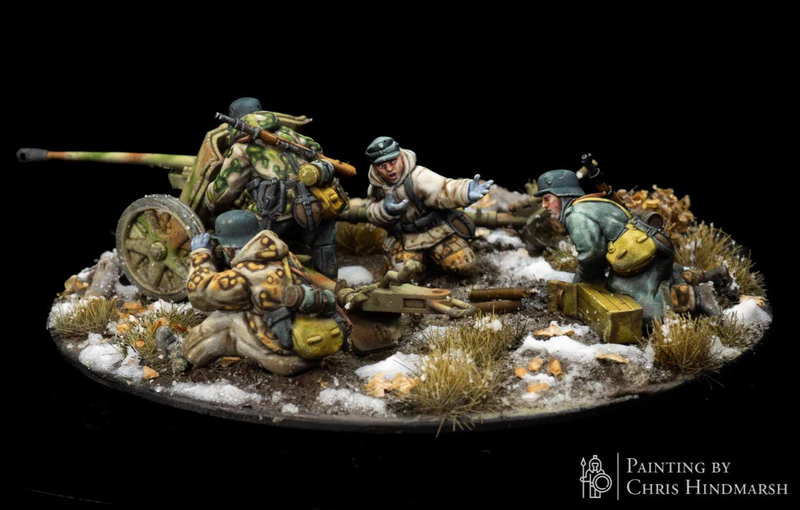 Late War German PAK 38 from Just Some Miniatures.
