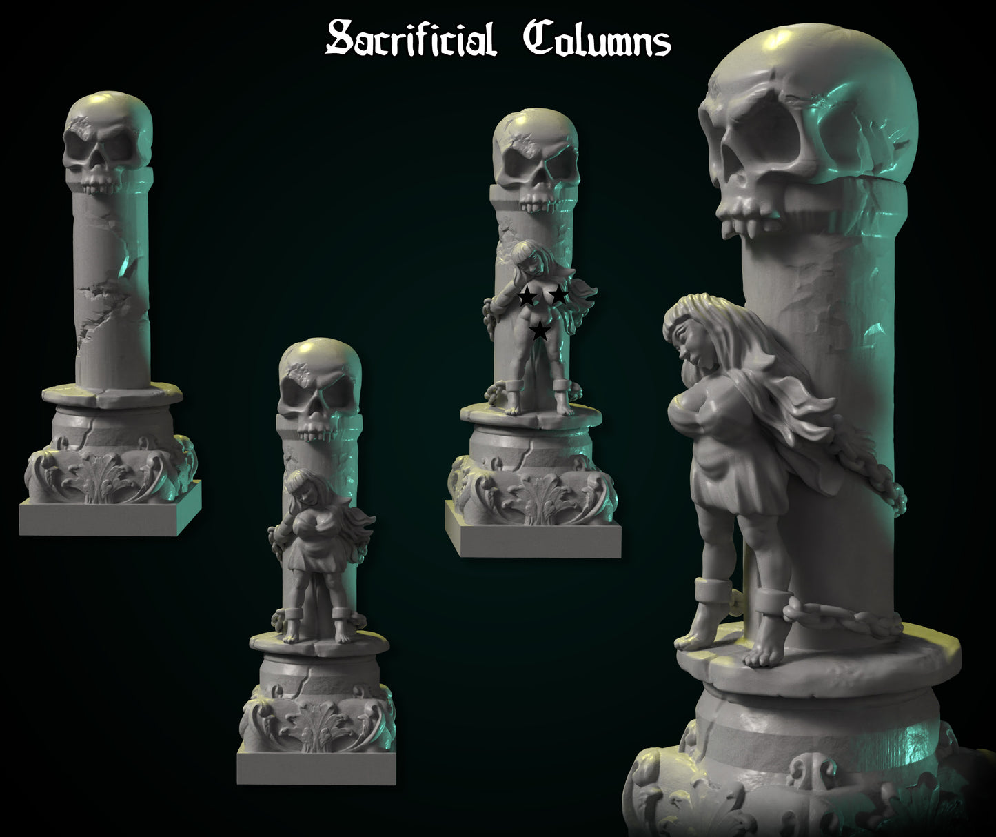 Sacrificial Column by DDF Miniatures and Models