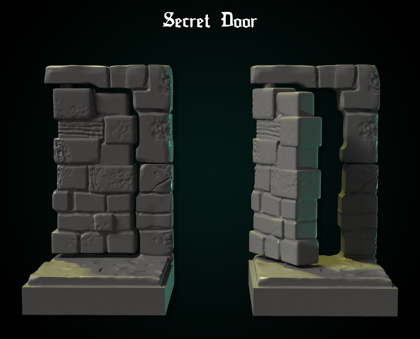 Secret Door Set by DDF Miniatures and Models