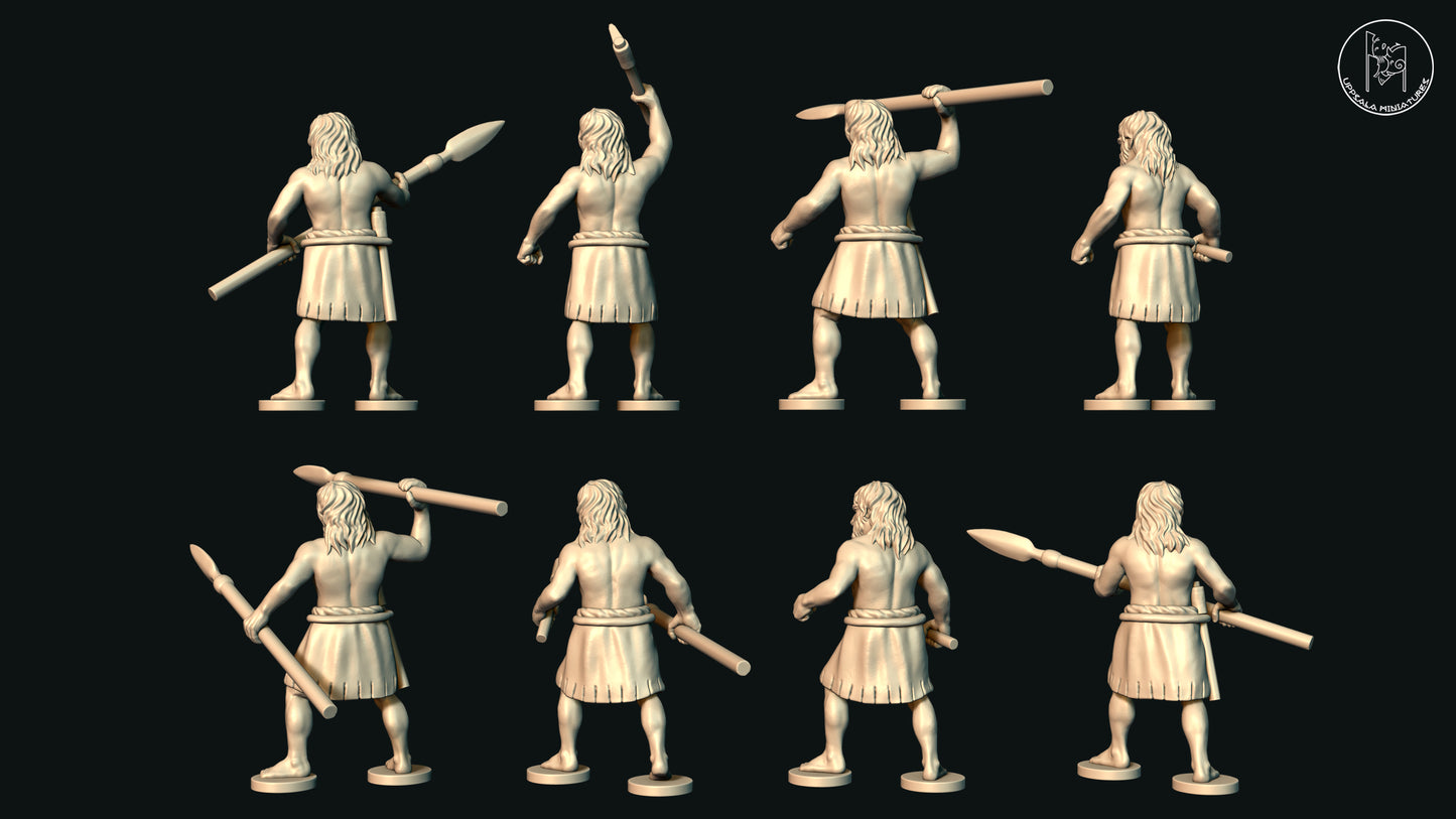 Sumerian Javelinmen (Set N) by Uppsala Miniatures