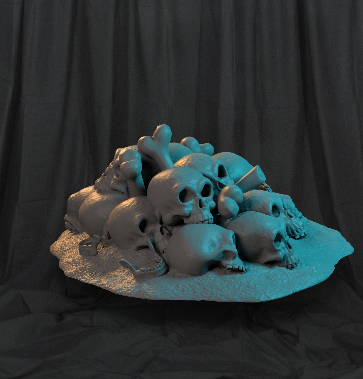 Skull Pile by The Clover Leaves