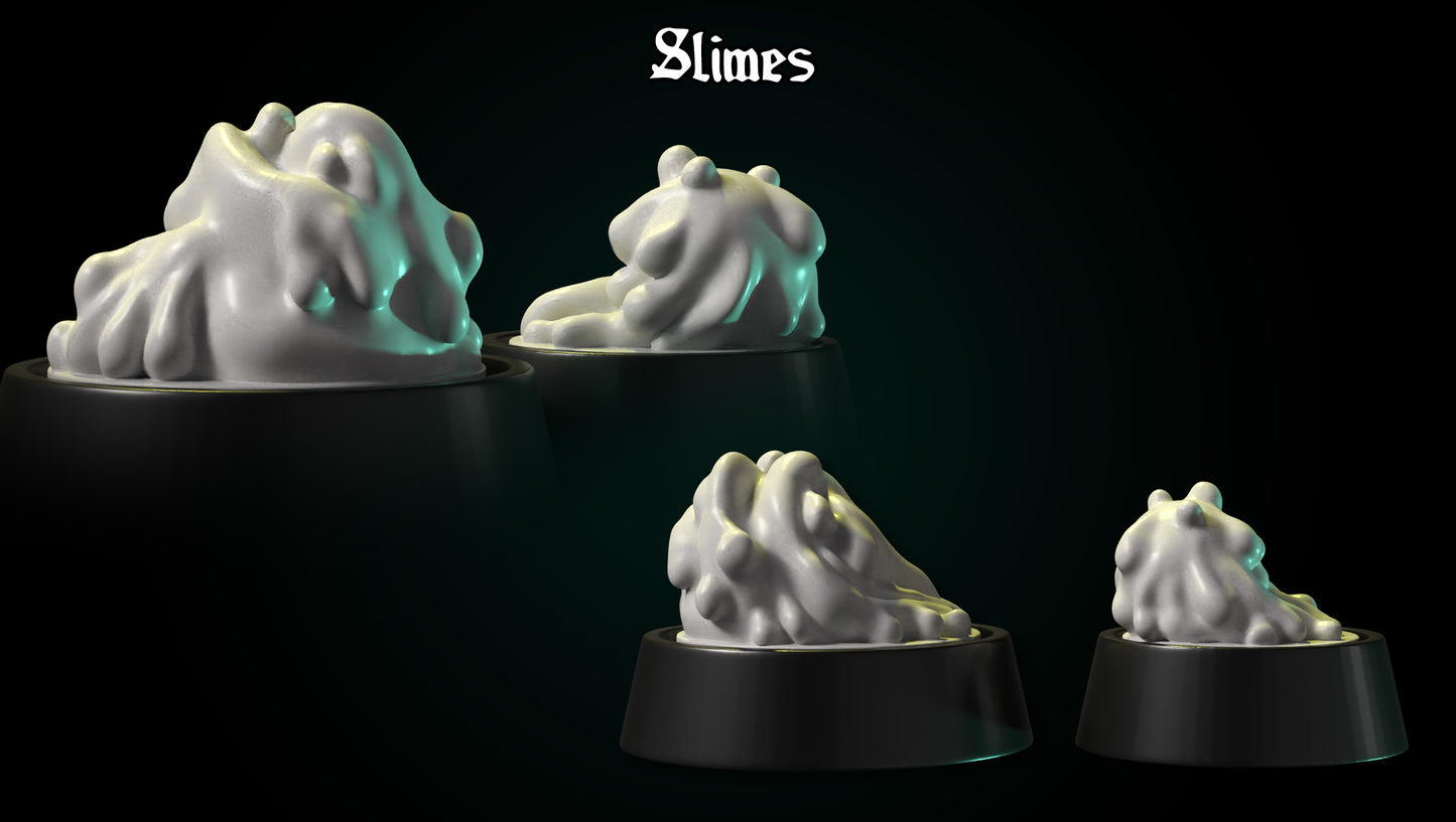 Slimes by DDF Miniatures and Models