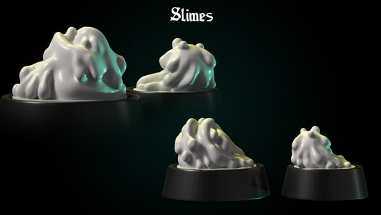 Slimes by DDF Miniatures and Models