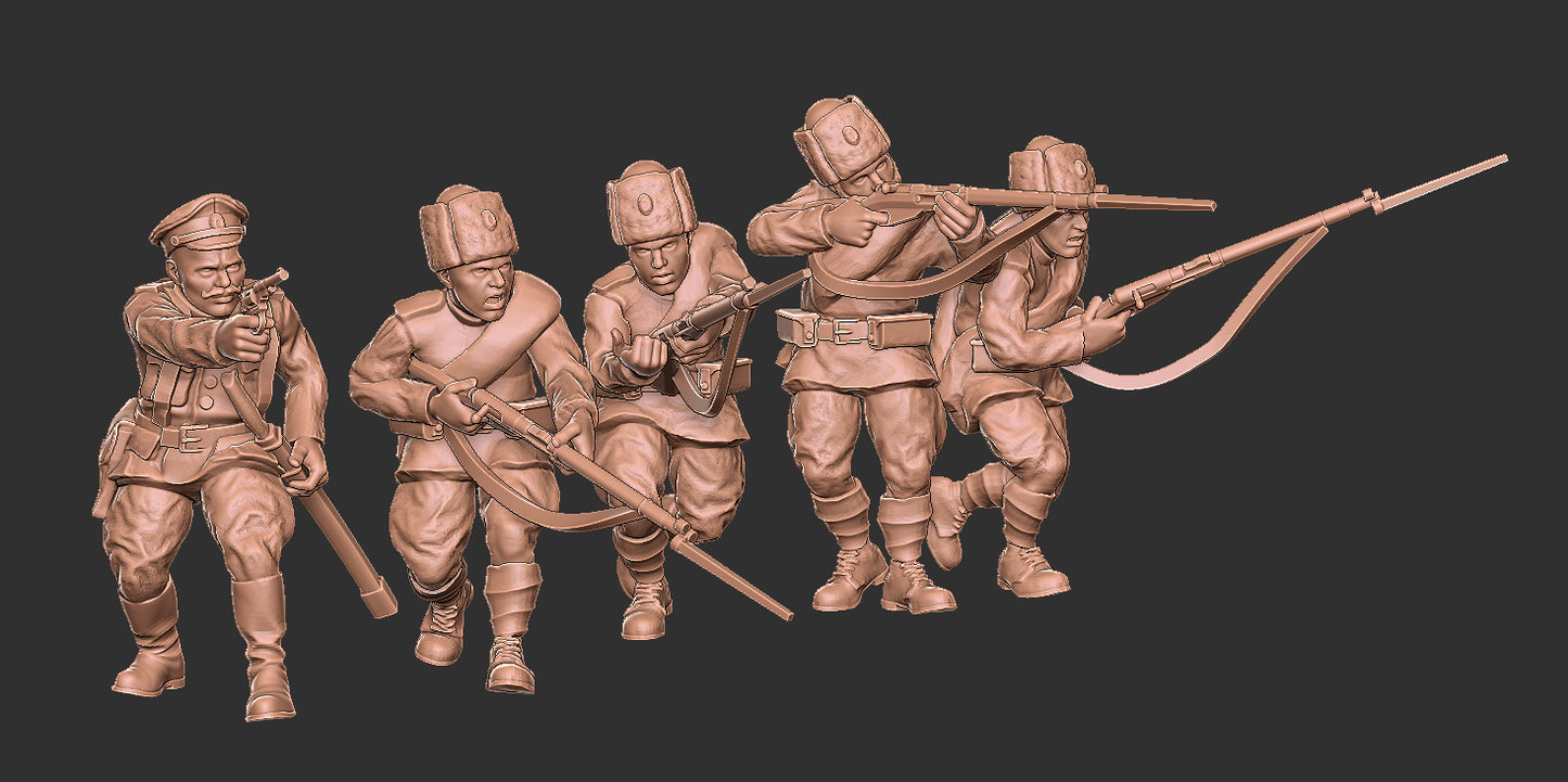Russian Great War Rifle Squad 3