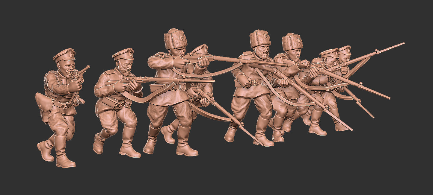 Russian Great War Rifle Squad 4
