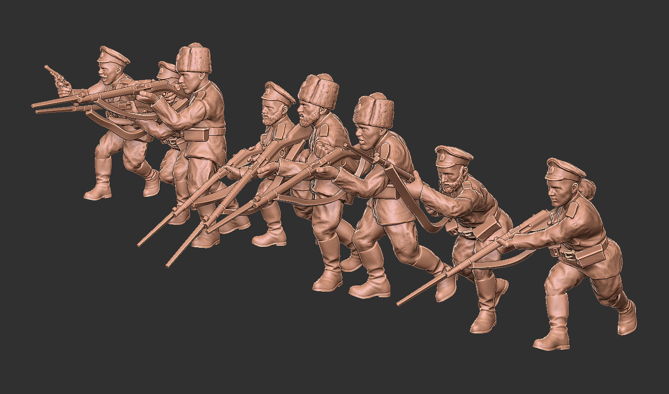 Russian Great War Rifle Squad 4