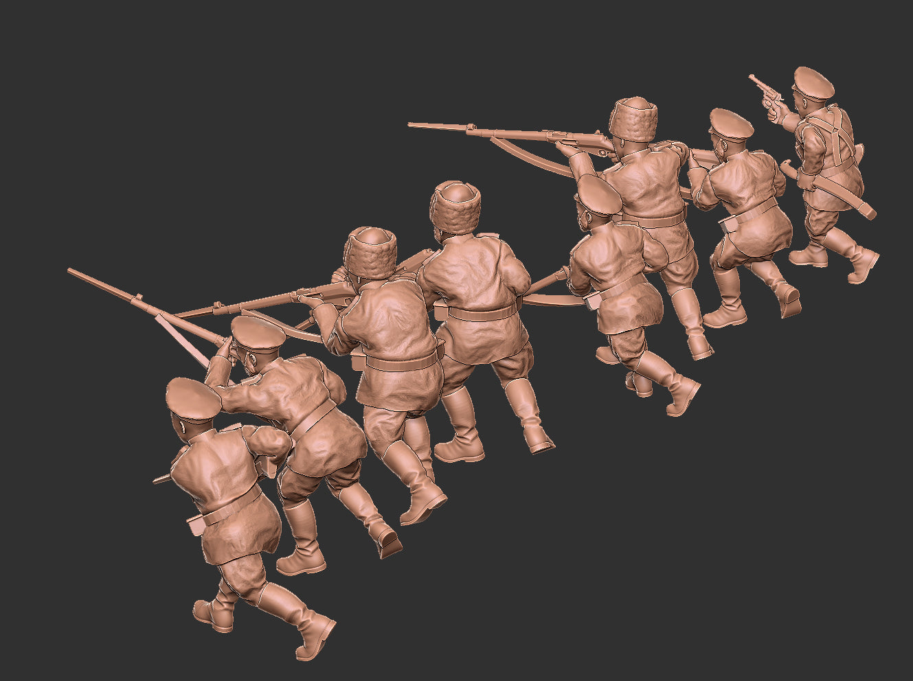 Russian Great War Rifle Squad 4