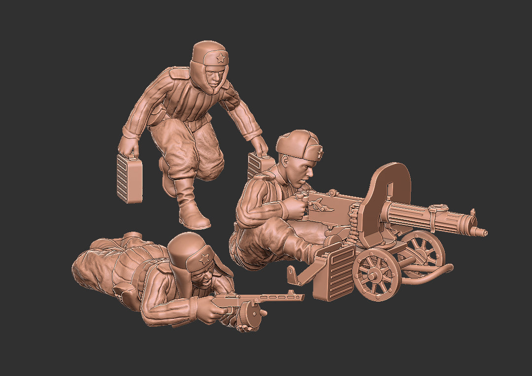 Soviet Winter Maxim Team