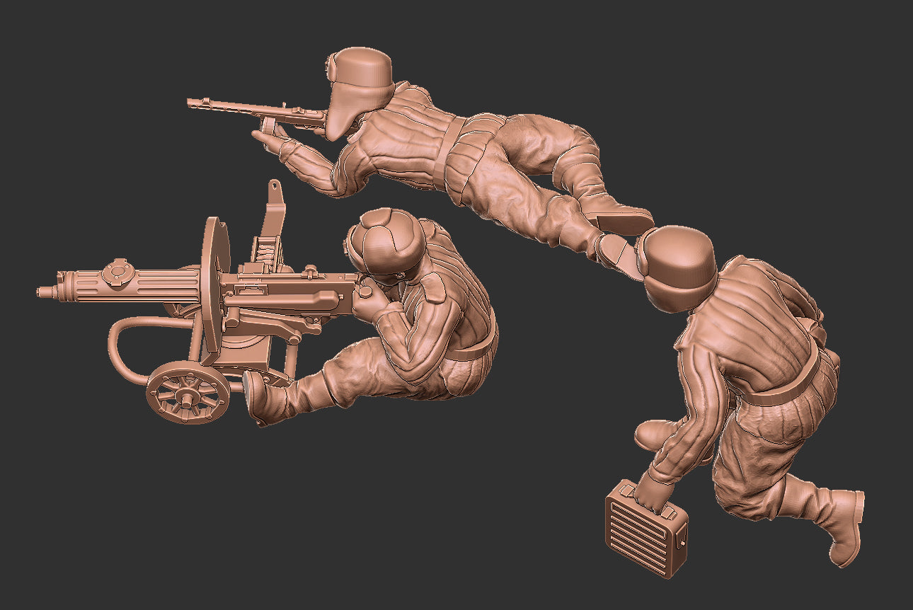 Soviet Winter Maxim Team