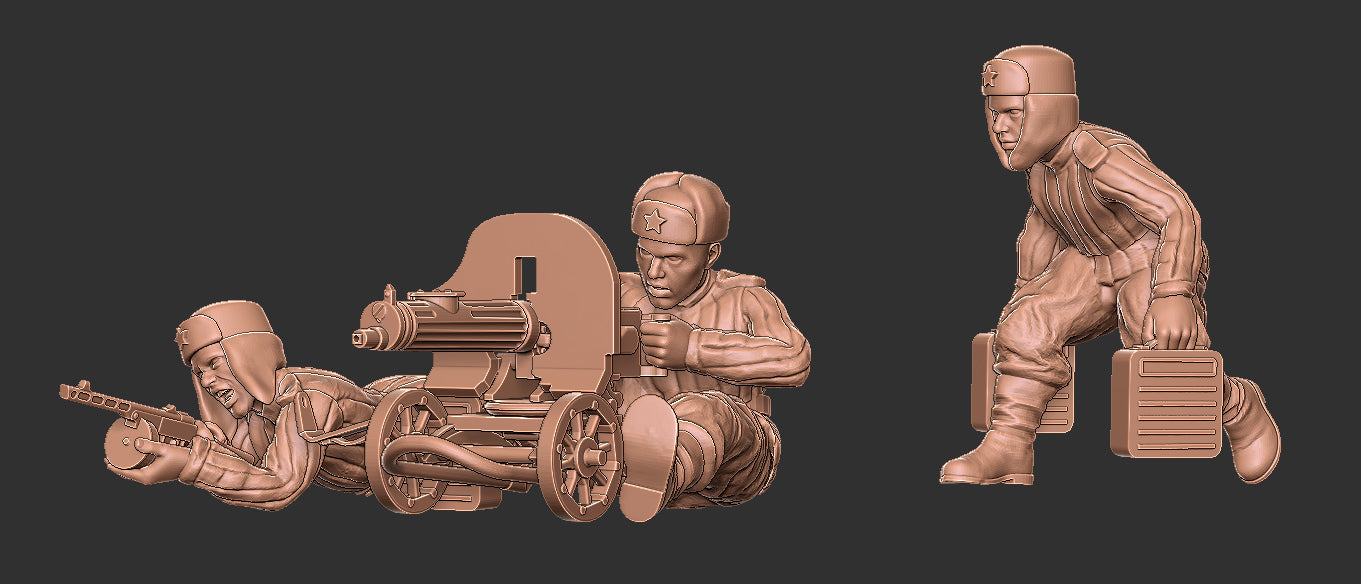 Soviet Winter Maxim Team