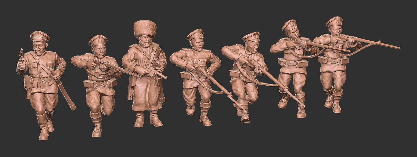 Russian Great War Rifle Squad 5