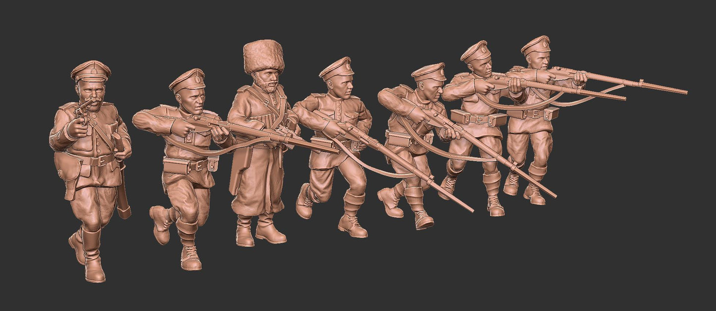 Russian Great War Rifle Squad 5