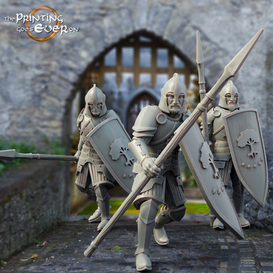 Soldiers of Gonthan Spearmen by The Printing Goes Ever On