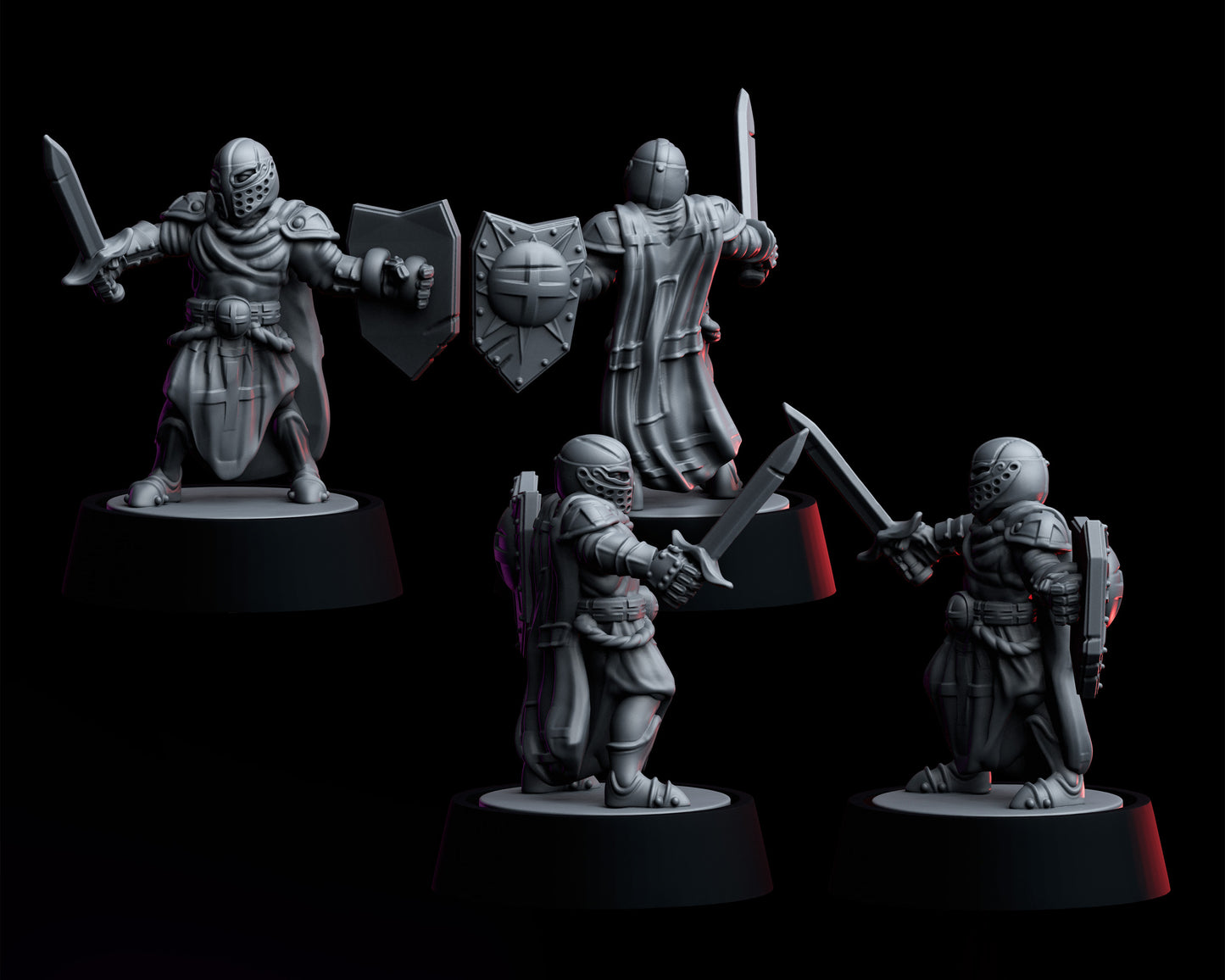 Templar Set by DDF Miniatures and Models