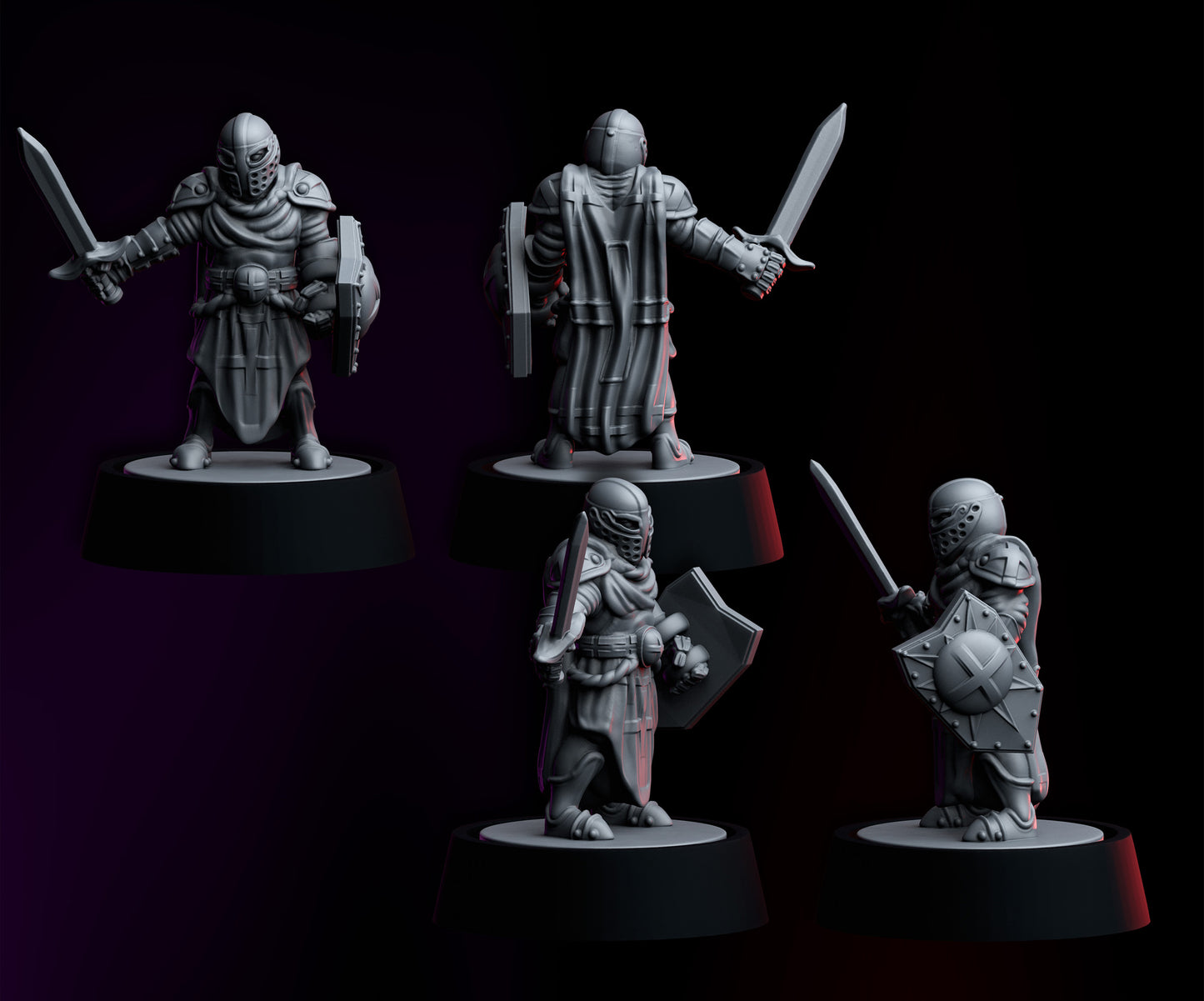 Templar Set by DDF Miniatures and Models
