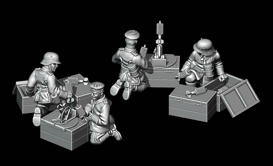 Great War German Granatwerfer 16 by W3 Wargaming
