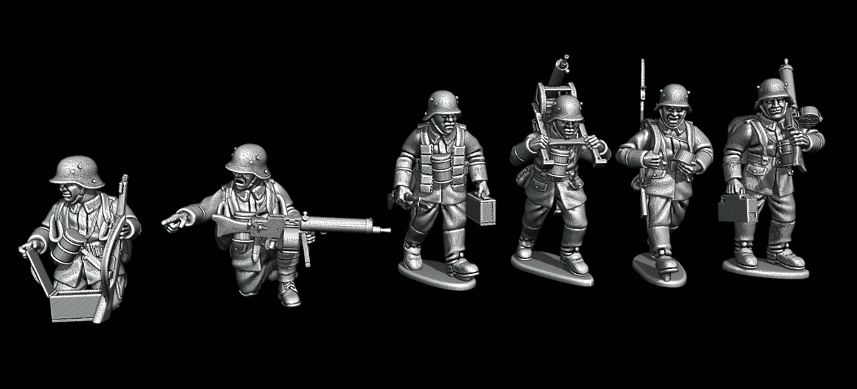 Great War Battle of Belleau Wood Bundle (USMC vs German) by W3 Wargaming