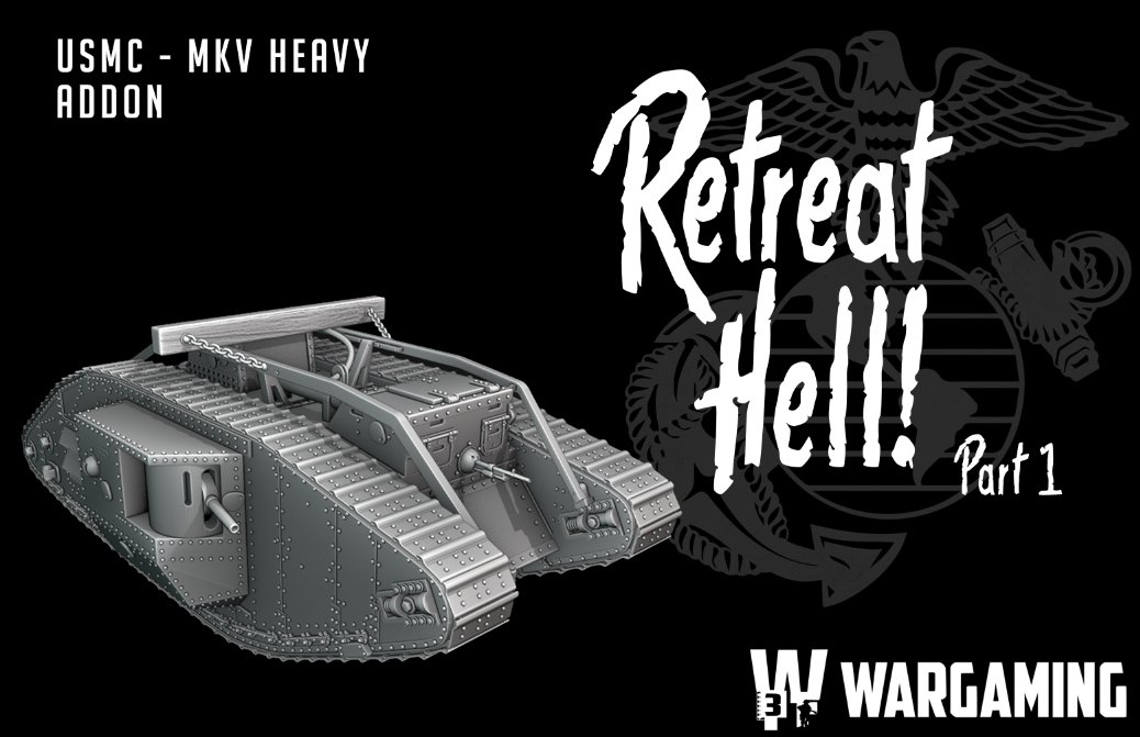 Great War MK V Tank by W3 Wargaming