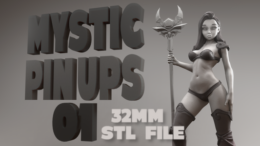 Mystic Pinups Volume 1 by Nomad Sculpts