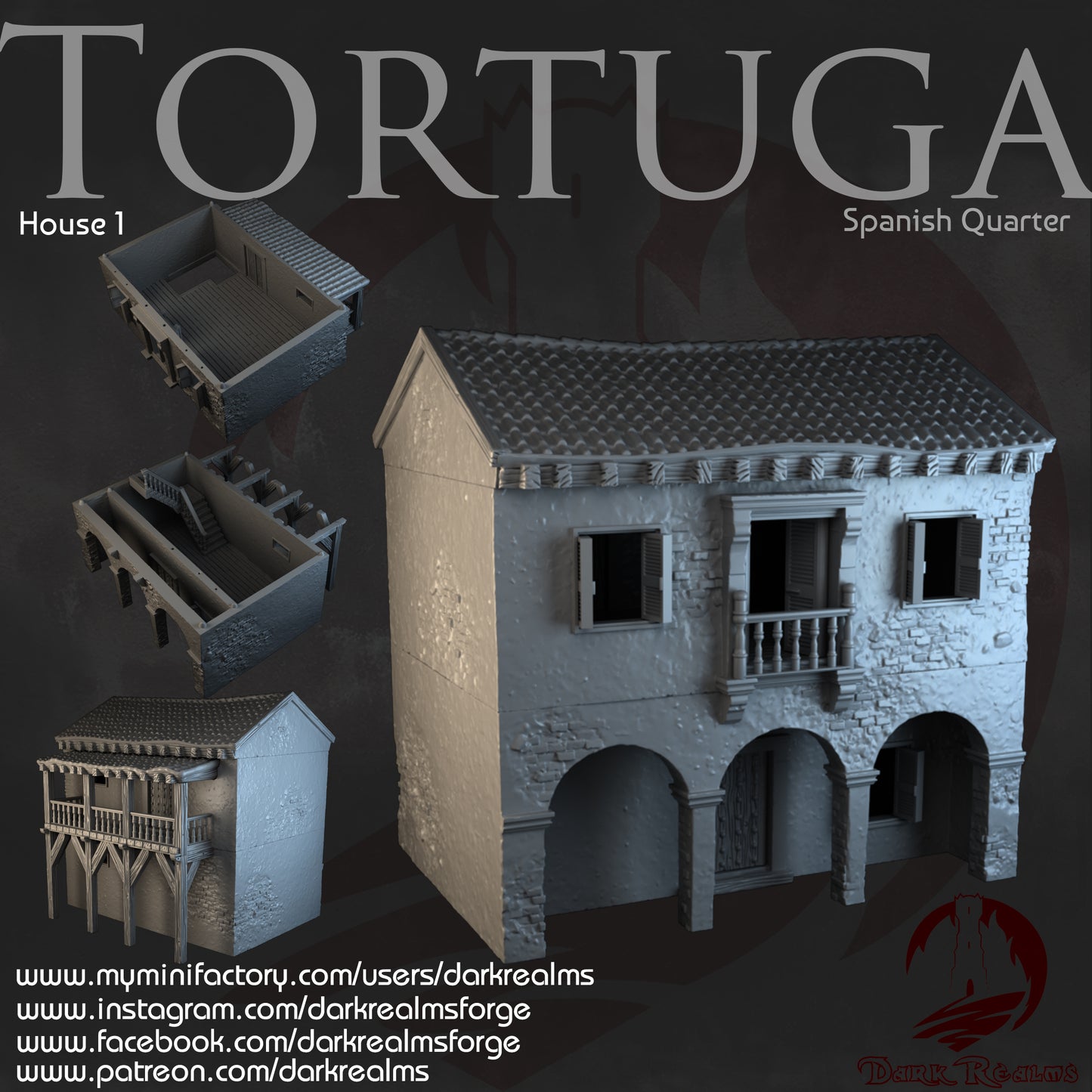 Tortuga House 1 by Dark Realms Forge