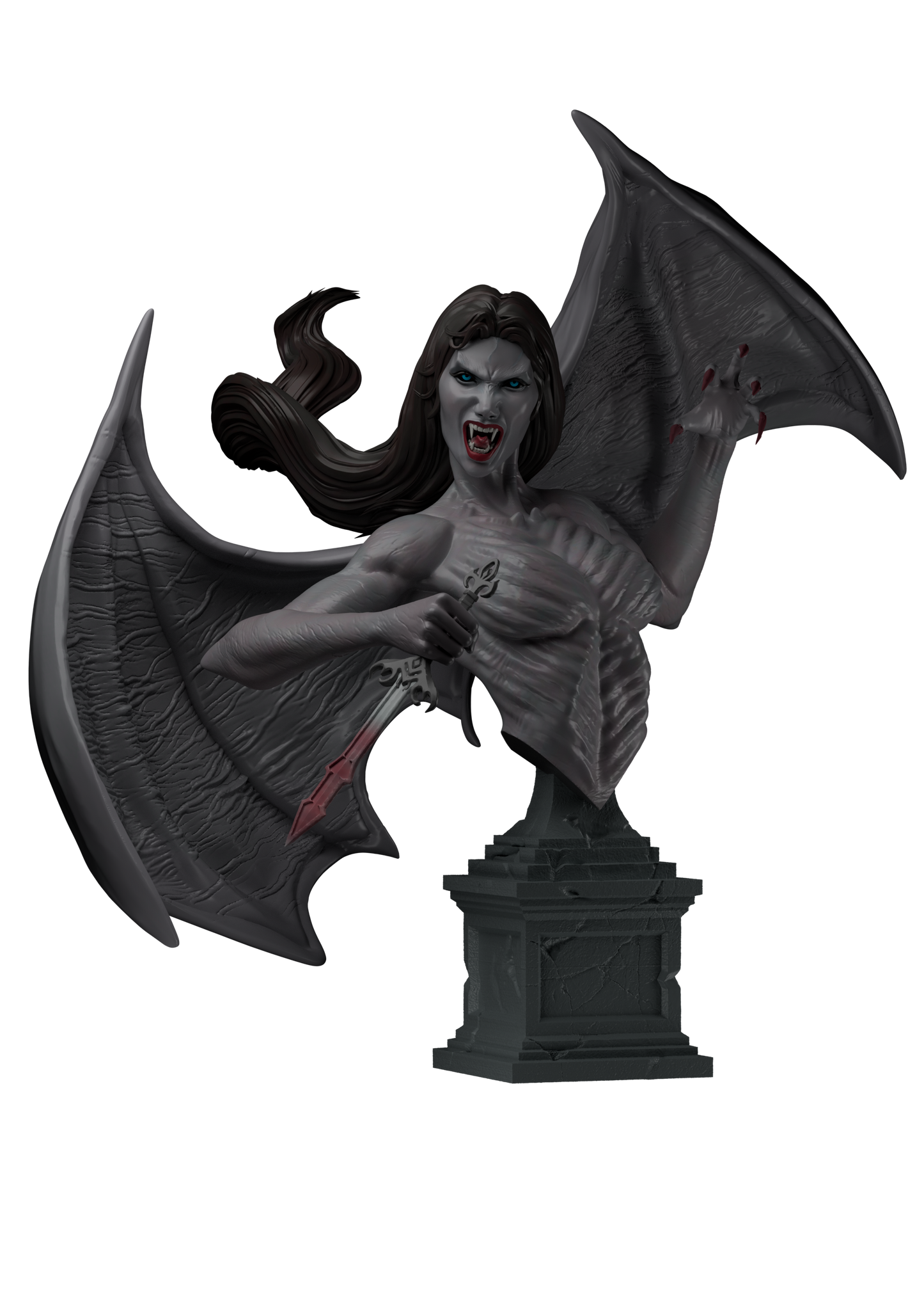 Vampire Esmeralda Bust by Ounce Art