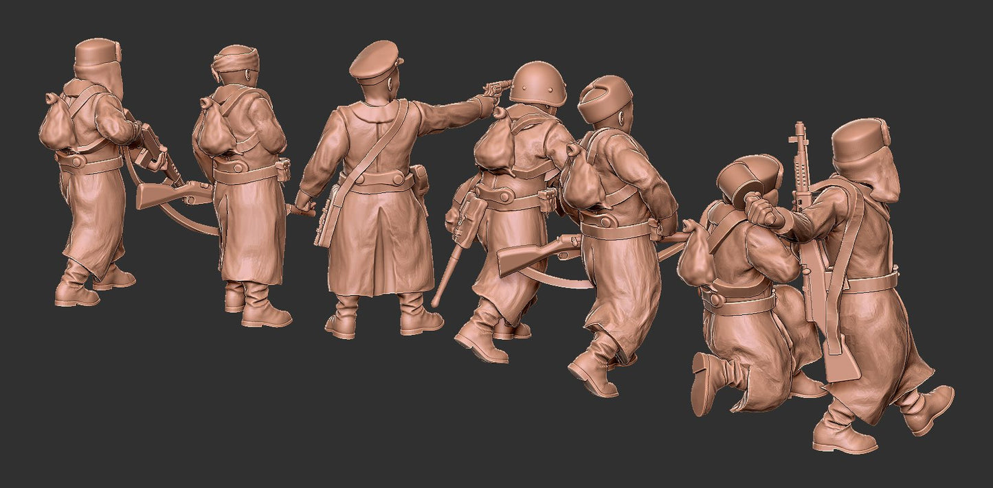 Soviet Winter Rifle Squad 2
