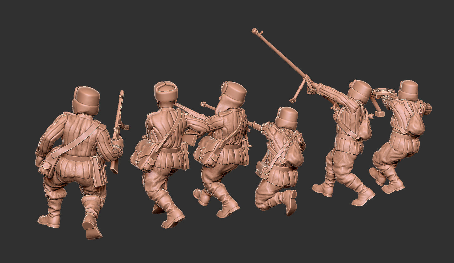Soviet Winter PTRD Teams