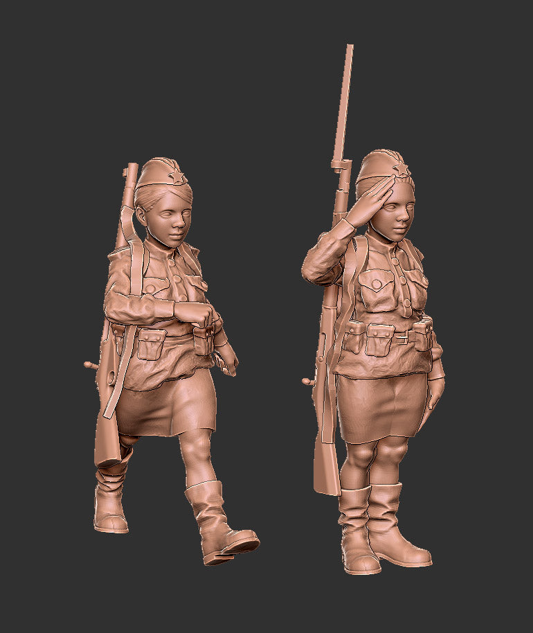 Soviet Female HQ