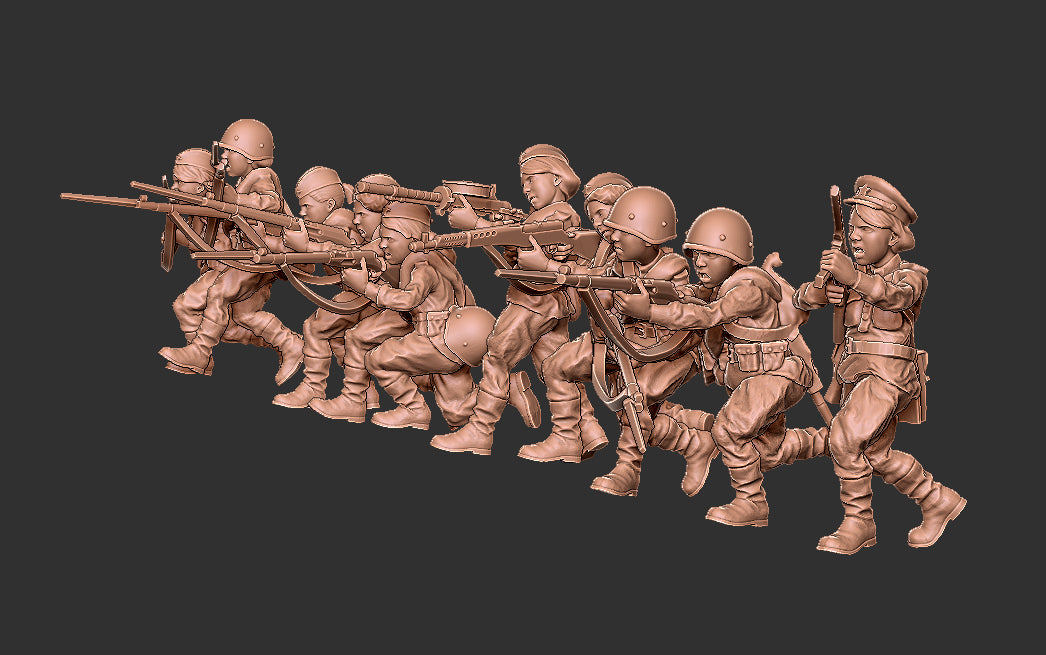Soviet Female Rifle Squad