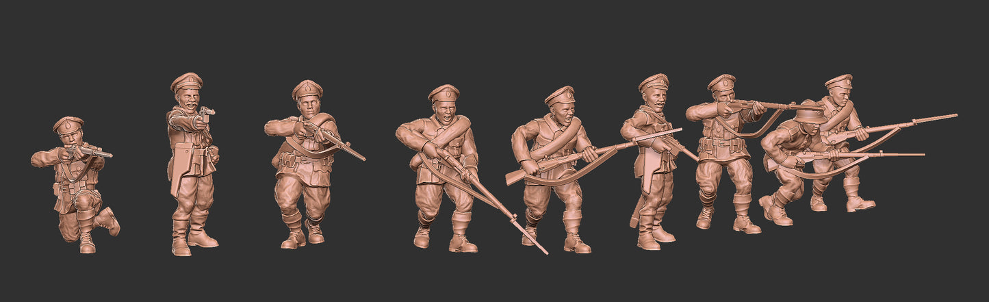 Russian Great War Rifle Squad 1